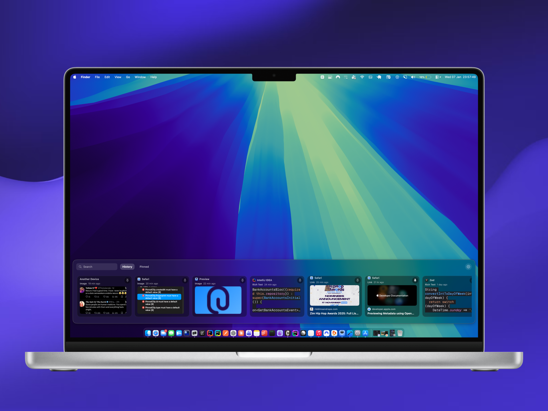Pastr Clipboard Panel